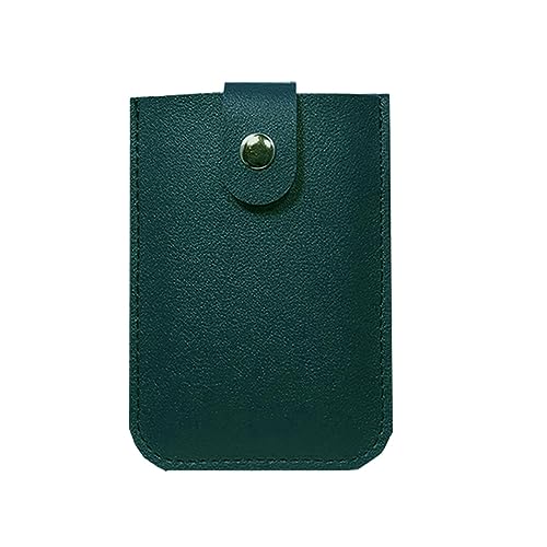 6 Slots Portable Credit Card Holder with Press Button - Grooved Pull Out Wallet for Membership & ID Cards, grün, Modern 6 Slots Portable Credit Card Holder with Press Button - Grooved Pull Out Wallet for Membership & ID Cards, grün, Modern von Gnaillxc