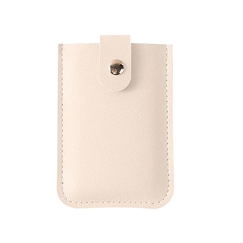 6 Slots Portable Credit Card Holder with Press Button - Grooved Pull Out Wallet for Membership & ID Cards, weiß 6 Slots Portable Credit Card Holder with Press Button - Grooved Pull Out Wallet for Membership & ID Cards, weiß von Gnaillxc