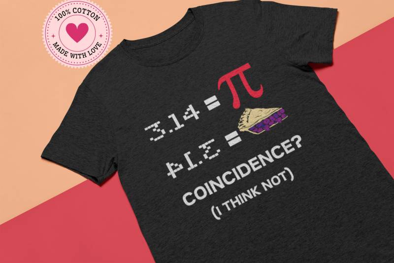 Pi Day Shirt Mathe Geek Mathematik T-Shirt Mathe-Lehrer Geschenk Für Ingenieure Technik 3, 14 = Torte Zufall, Den Ich Nicht Denke Pi Day Shirt Mathe Geek Mathematik T-Shirt Mathe-Lehrer Geschenk Für Ingenieure Technik 3, 14 = Torte Zufall, Den Ich Nicht Denke von GnarlyGator