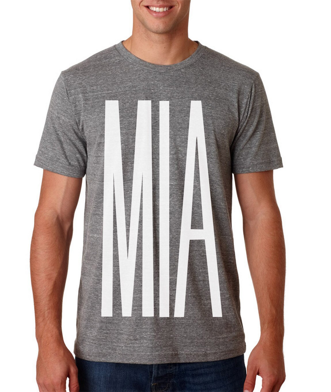 Designer Mia. - Miami-Hemden. Vinyl La Auf Triblend T-Shirt Designer Mia. - Miami-Hemden. Vinyl La Auf Triblend T-Shirt von GnarlyTshirts