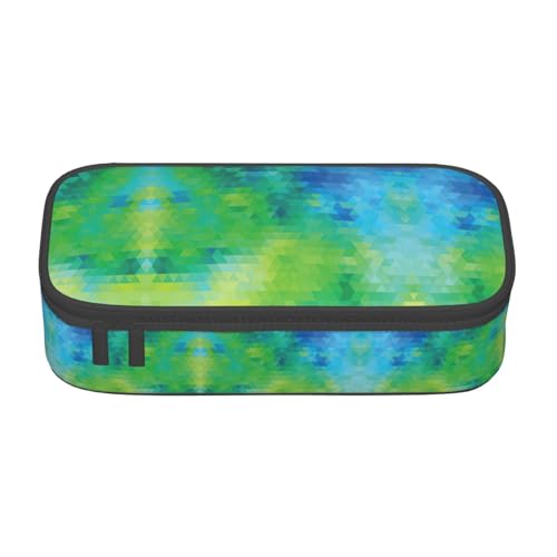 Geometrische abstrakte Dreiecke Multifunktionale Schreibwarentasche Aufbewahrungstasche Kann Schreibwaren, Kosmetik, Bürobedarf aufbewahren. Geometrische abstrakte Dreiecke Multifunktionale Schreibwarentasche Aufbewahrungstasche Kann Schreibwaren, Kosmetik, Bürobedarf aufbewahren. von Gnbmvcc