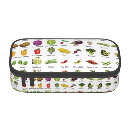 Gnbmvcc Einführung von verschiedenen Gemüse Multifunktionale Schreibwaren Tasche Aufbewahrungstasche Kann Schreibwaren, Kosmetik, Bürobedarf aufbewahren. Gnbmvcc Einführung von verschiedenen Gemüse Multifunktionale Schreibwaren Tasche Aufbewahrungstasche Kann Schreibwaren, Kosmetik, Bürobedarf aufbewahren. von Gnbmvcc