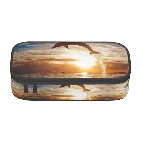 Gnbmvcc Funny Animal Delphin Multifunktionale Schreibwarentasche Aufbewahrungstasche Kann Schreibwaren, Kosmetik, Bürobedarf aufbewahren. Gnbmvcc Funny Animal Delphin Multifunktionale Schreibwarentasche Aufbewahrungstasche Kann Schreibwaren, Kosmetik, Bürobedarf aufbewahren. von Gnbmvcc