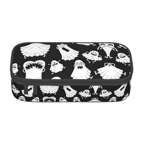 Gnbmvcc Funny White Ghost Multifunktionale Schreibwarentasche Aufbewahrungstasche Kann Schreibwaren, Kosmetik, Bürobedarf aufbewahren. Gnbmvcc Funny White Ghost Multifunktionale Schreibwarentasche Aufbewahrungstasche Kann Schreibwaren, Kosmetik, Bürobedarf aufbewahren. von Gnbmvcc