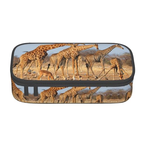 Gnbmvcc Giraffes Family Multifunktionale Schreibwarentasche Aufbewahrungstasche Kann Schreibwaren, Kosmetik, Bürobedarf aufbewahren. Gnbmvcc Giraffes Family Multifunktionale Schreibwarentasche Aufbewahrungstasche Kann Schreibwaren, Kosmetik, Bürobedarf aufbewahren. von Gnbmvcc