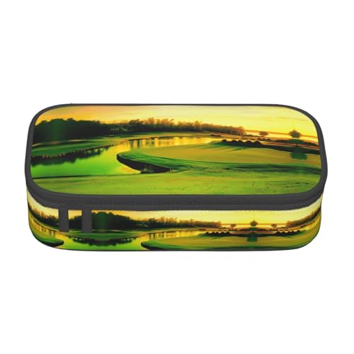 Gnbmvcc Golfplatz Multifunktionale Schreibwarentasche Aufbewahrungstasche Kann Schreibwaren, Kosmetika, Bürobedarf aufbewahren. Gnbmvcc Golfplatz Multifunktionale Schreibwarentasche Aufbewahrungstasche Kann Schreibwaren, Kosmetika, Bürobedarf aufbewahren. von Gnbmvcc