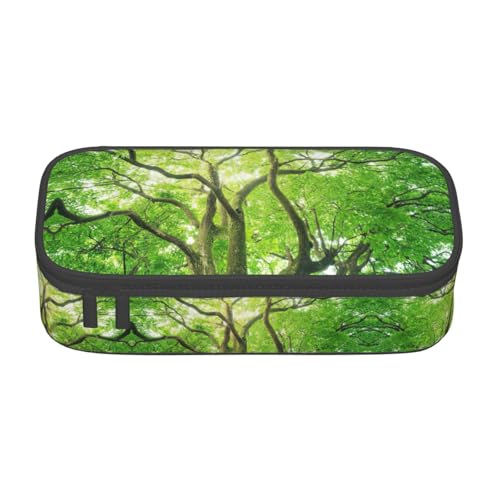 Gnbmvcc Green Camphor Tree Multifunktionale Schreibwarentasche Aufbewahrungstasche Kann Schreibwaren, Kosmetik, Bürobedarf aufbewahren. Gnbmvcc Green Camphor Tree Multifunktionale Schreibwarentasche Aufbewahrungstasche Kann Schreibwaren, Kosmetik, Bürobedarf aufbewahren. von Gnbmvcc