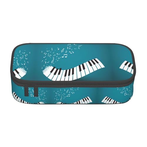 Gnbmvcc Grüne und weiße Klaviertasten Multifunktionale Schreibwarentasche Aufbewahrungstasche Kann Schreibwaren, Kosmetik, Bürobedarf aufbewahren. Gnbmvcc Grüne und weiße Klaviertasten Multifunktionale Schreibwarentasche Aufbewahrungstasche Kann Schreibwaren, Kosmetik, Bürobedarf aufbewahren. von Gnbmvcc