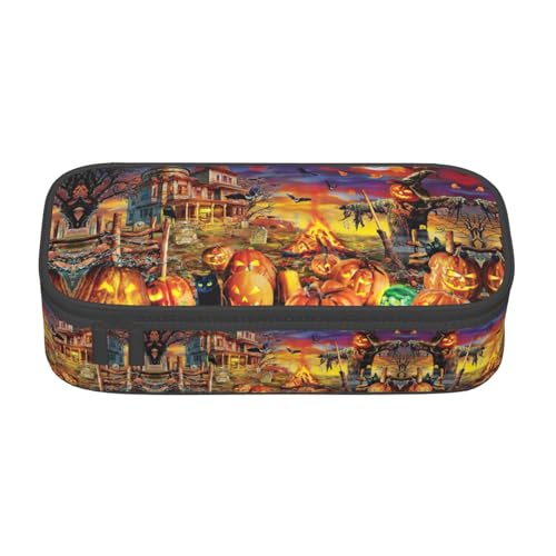 Gnbmvcc Halloween Schädel Multifunktionale Schreibwaren Tasche Aufbewahrungstasche Kann Schreibwaren, Kosmetik, Bürobedarf aufbewahren. Gnbmvcc Halloween Schädel Multifunktionale Schreibwaren Tasche Aufbewahrungstasche Kann Schreibwaren, Kosmetik, Bürobedarf aufbewahren. von Gnbmvcc