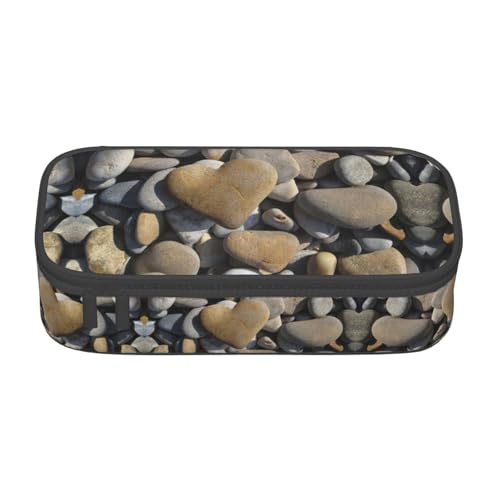 Gnbmvcc Heart Stone Multifunktionale Schreibwarentasche Aufbewahrungstasche Kann Schreibwaren, Kosmetik, Bürobedarf aufbewahren. Gnbmvcc Heart Stone Multifunktionale Schreibwarentasche Aufbewahrungstasche Kann Schreibwaren, Kosmetik, Bürobedarf aufbewahren. von Gnbmvcc
