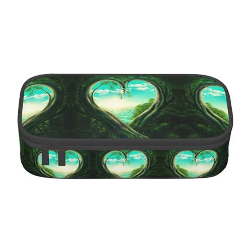 Gnbmvcc Heart Tree Multifunktionale Schreibwarentasche Aufbewahrungstasche Kann Schreibwaren, Kosmetik, Bürobedarf aufbewahren. Gnbmvcc Heart Tree Multifunktionale Schreibwarentasche Aufbewahrungstasche Kann Schreibwaren, Kosmetik, Bürobedarf aufbewahren. von Gnbmvcc