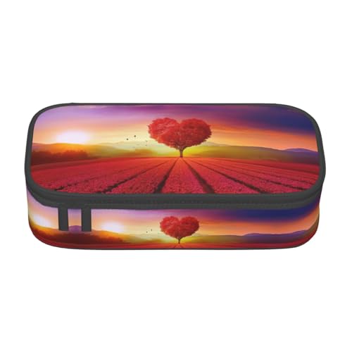 Gnbmvcc Herzförmige Blume Multifunktionale Schreibwarentasche Aufbewahrungstasche Kann Schreibwaren, Kosmetik, Bürobedarf aufbewahren. Gnbmvcc Herzförmige Blume Multifunktionale Schreibwarentasche Aufbewahrungstasche Kann Schreibwaren, Kosmetik, Bürobedarf aufbewahren. von Gnbmvcc