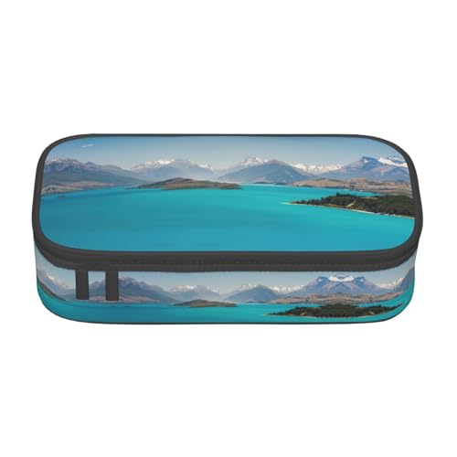 Gnbmvcc Islands and Mountain Multifunktionale Schreibwarentasche Aufbewahrungstasche Kann Schreibwaren, Kosmetik, Bürobedarf aufbewahren. Gnbmvcc Islands and Mountain Multifunktionale Schreibwarentasche Aufbewahrungstasche Kann Schreibwaren, Kosmetik, Bürobedarf aufbewahren. von Gnbmvcc