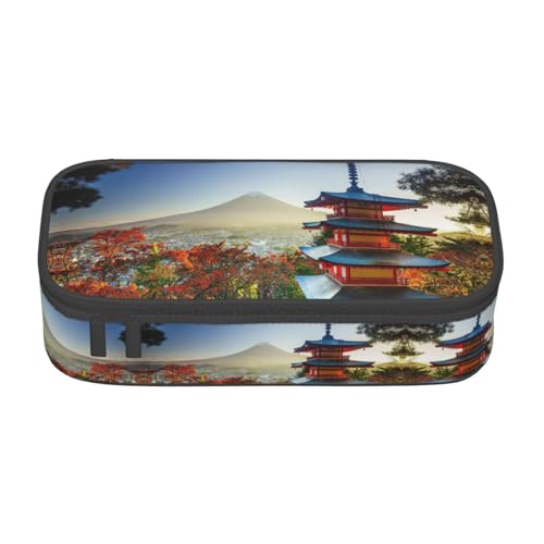 Gnbmvcc Japan Mount Fuji Landschaft Multifunktionale Schreibwaren Tasche Aufbewahrungstasche Kann Schreibwaren, Kosmetik, Bürobedarf aufbewahren. Gnbmvcc Japan Mount Fuji Landschaft Multifunktionale Schreibwaren Tasche Aufbewahrungstasche Kann Schreibwaren, Kosmetik, Bürobedarf aufbewahren. von Gnbmvcc