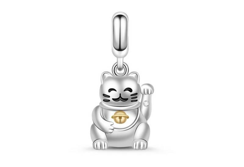 Gnoce Bead Gnoce Charm Anhänger Glückskatze BPCT05 Silber Gnoce Bead Gnoce Charm Anhänger Glückskatze BPCT05 Silber von Gnoce