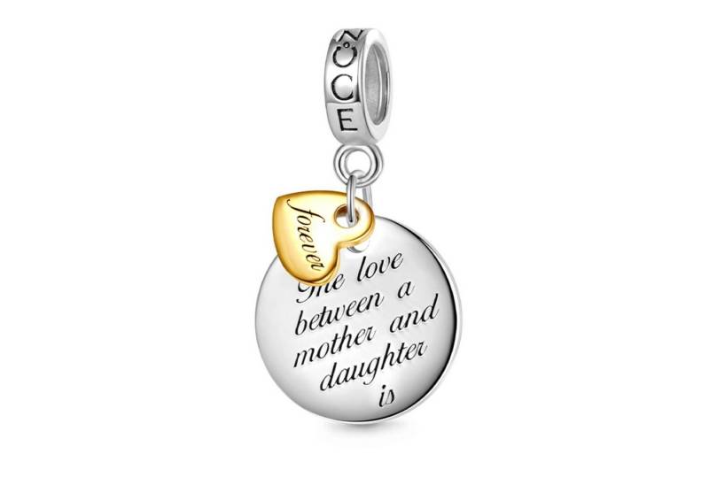 Gnoce Bead Gnoce Charm Anhänger Mutter&Tochter HMC161 von Gnoce