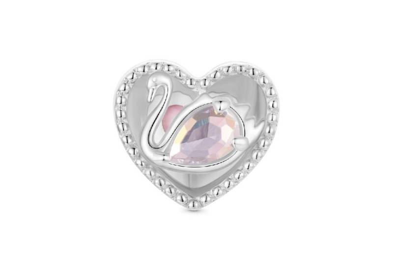 Gnoce Bead Gnoce Charm Balett Schwan IAC138 Silber von Gnoce