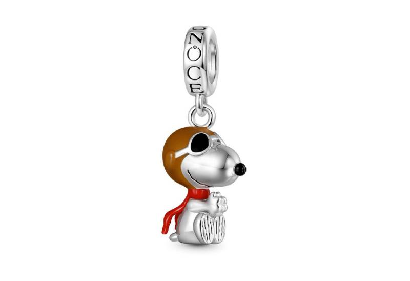 Gnoce Bead Gnoce Charm Fliegerass Snoopy JMC025 Silber von Gnoce