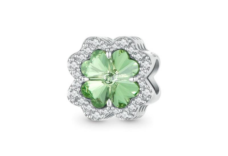 Gnoce Bead Gnoce Charm Kleeblatt HSC 036 Silber von Gnoce