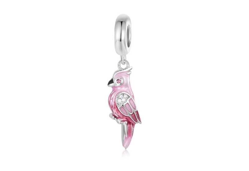 Gnoce Bead Gnoce Charm Papagei IJC020 Silber von Gnoce