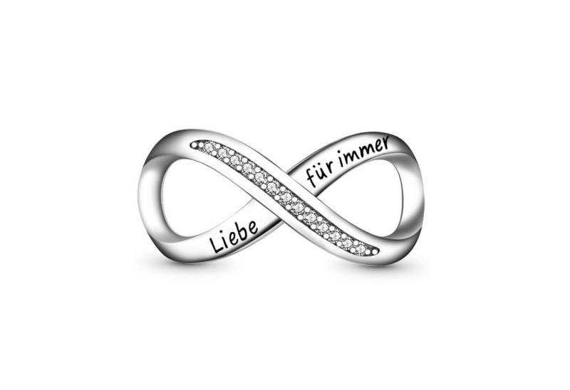 Gnoce Bead Gnoce Charm Unendlichkeitsschleife GYC203 Silber von Gnoce