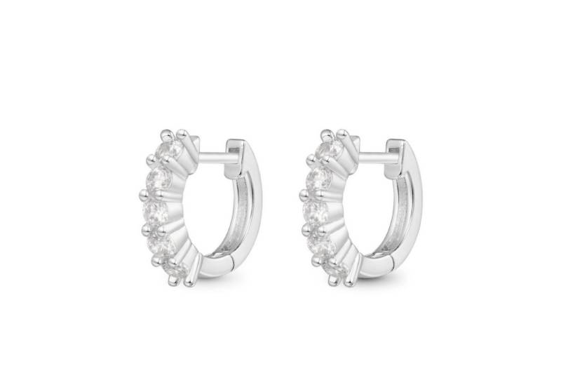 Gnoce Ohrring-Set Gnoce Ohrstecker HAE157 Silber von Gnoce