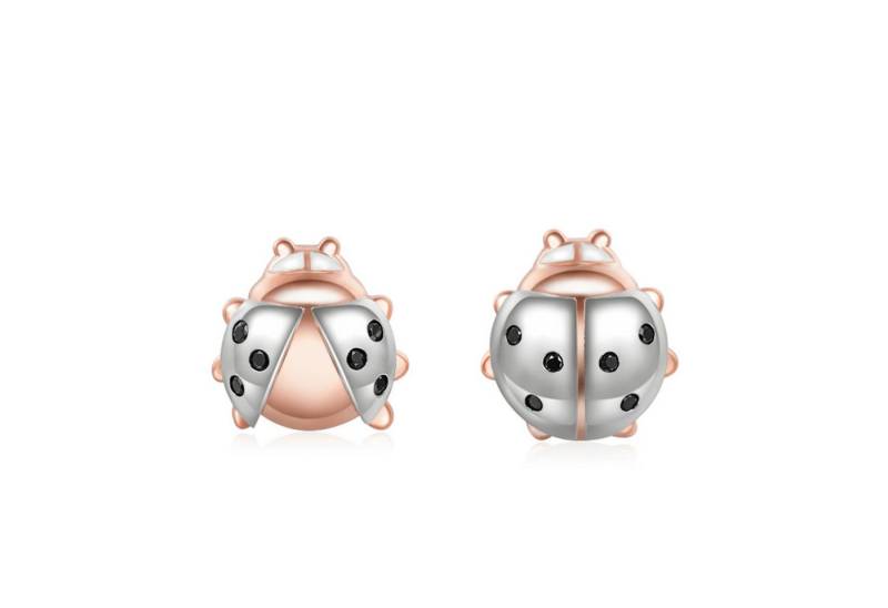 Gnoce Ohrring-Set Gnoce Ohstecker Marienkäfer GME027 Silber von Gnoce