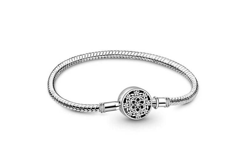 Gnoce Perlenarmband Gnoce Armband Lotus GYB027-21 Edelstahl/Silber von Gnoce