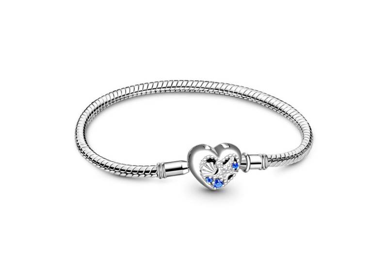 Gnoce Perlenarmband Gnoce Armband Meereswelt GNB030-20 Edelstahl/Silber von Gnoce