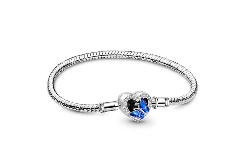 Gnoce Perlenarmband Gnoce Armband Schmetterling GNB069-21 Edelstahl/Silber von Gnoce