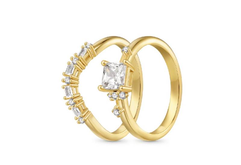 Gnoce Silberring Gnoce Ring Stapelbar IGR221-7 von Gnoce