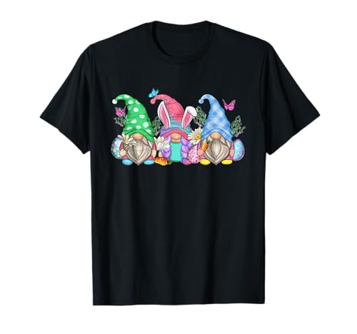 Zwerg Ostern Shirts für Frauen Mädchen Niedliche Häschen Zwerge Frühling T-Shirt Zwerg Ostern Shirts für Frauen Mädchen Niedliche Häschen Zwerge Frühling T-Shirt von Gnome Easter Shirts For Women Girls Cute Bunny