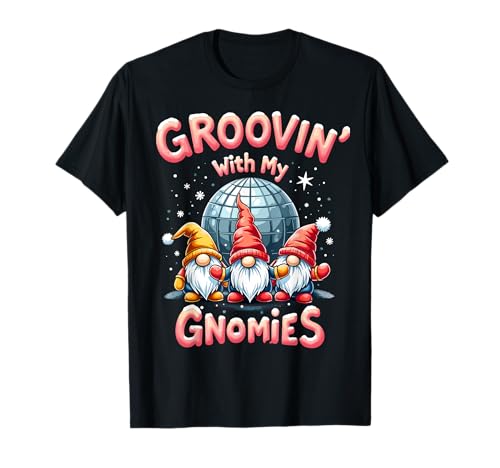 Gnome Groove Apparel - Lustige Disco Party Wichtel T-Shirt für Erwachsene und Kinder - Schwarz, S Gnome Groove Apparel - Lustige Disco Party Wichtel T-Shirt für Erwachsene und Kinder - Schwarz, S von Gnome Groove Apparel