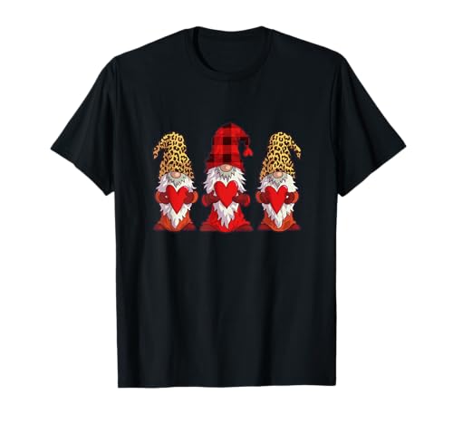Zwergenshirt Frauen Buffalo Plaid Mädchen Zwergenliebhaber T-Shirt Zwergenshirt Frauen Buffalo Plaid Mädchen Zwergenliebhaber T-Shirt von Gnome Lover Gifts & Gnome Shirts for Women Girls