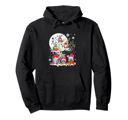 Christmas Group Gnomes On Tree Colorful Lights Family Kids Pullover Hoodie Christmas Group Gnomes On Tree Colorful Lights Family Kids Pullover Hoodie von Gnomes Christmas Costume