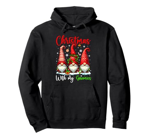 Weihnachten mit Meinen Gnomien, DREI Zwerge, Schneeliebhaber, für Kinder Pullover Hoodie Weihnachten mit Meinen Gnomien, DREI Zwerge, Schneeliebhaber, für Kinder Pullover Hoodie von Gnomes Thanksgiving Costume