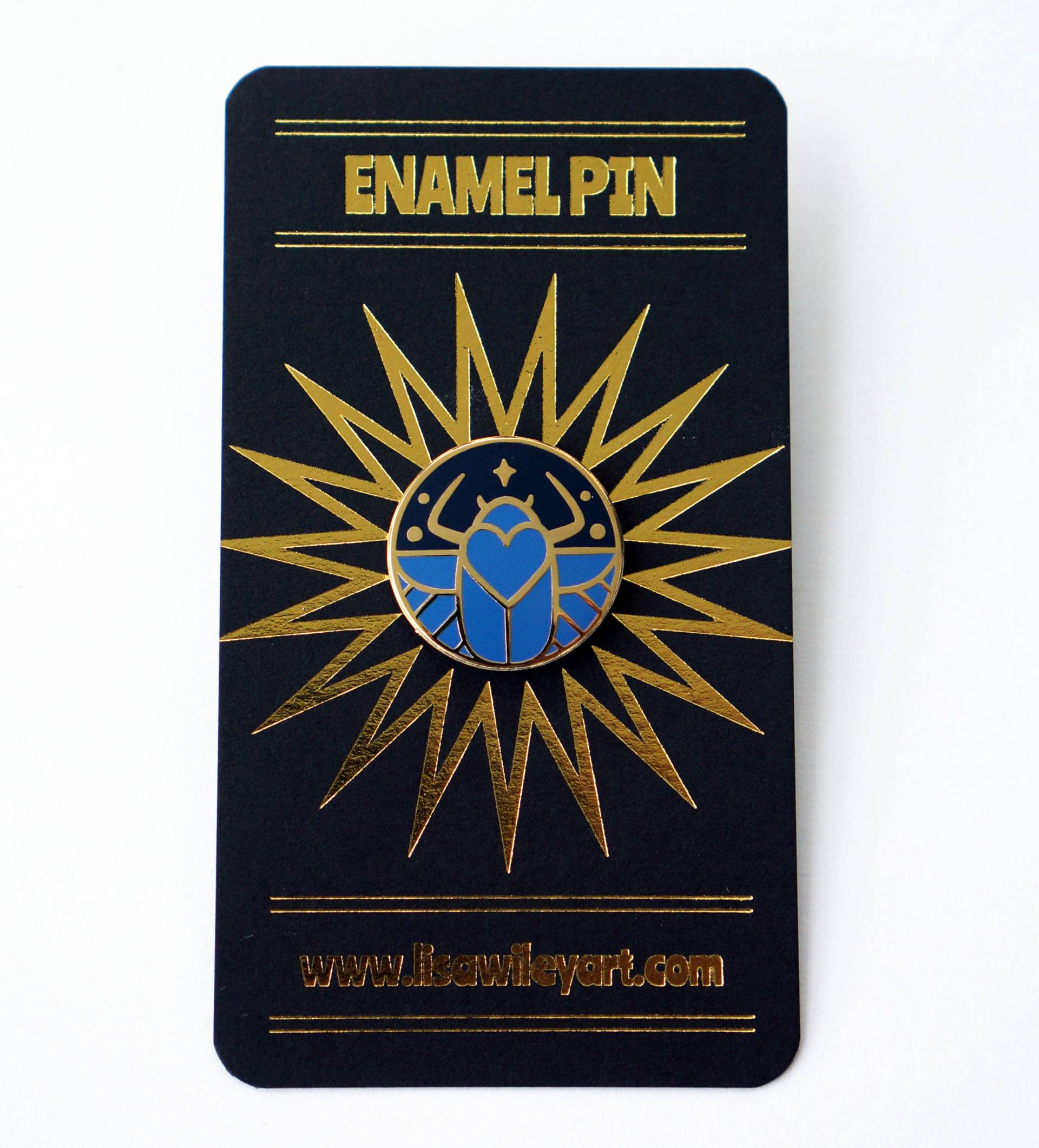 Emaille Pin - Skarabäus-Käfer Harte Anstecknadel Brosche Emaille Pin - Skarabäus-Käfer Harte Anstecknadel Brosche von Gnuchi