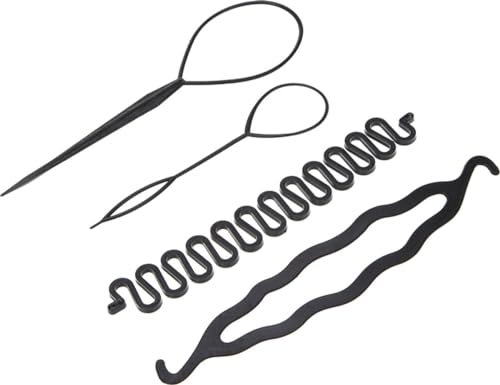 Go Go Gadget - Haarstyling -Armaturen - Topsy Tail - Französisch Geflecht - Brötchen machen - 4 Teile Set von 4 Teilen von Go Go Gadget