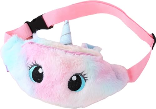 Go Go Gadget-Kinder-Hip-Tasche: Unicorn-Unicorn Girls-Plush-Pink-Free-Versand! von Go Go Gadget