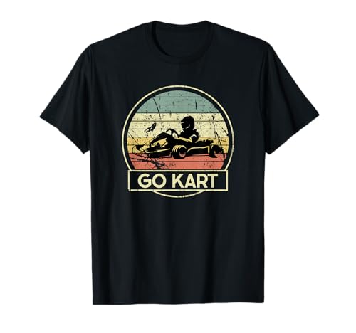Go Kart Rennfahrer Gokart Motorsport Kart Fahrer Motor Achse T-Shirt Go Kart Rennfahrer Gokart Motorsport Kart Fahrer Motor Achse T-Shirt von Go Kart Kartbahn Rennsport Kartfahren Lenkrad