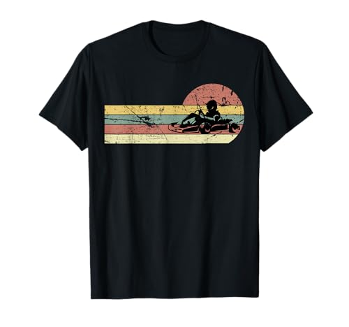 Go Kart Rennfahrer Gokart Motorsport Kart Fahrer T-Shirt Go Kart Rennfahrer Gokart Motorsport Kart Fahrer T-Shirt von Go Kart Kartbahn Rennsport Kartfahren Lenkrad