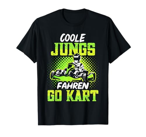 Coole Jungs Fahren Go Kart Kartfahrer Kartbahn Kinder Gokart T-Shirt Coole Jungs Fahren Go Kart Kartfahrer Kartbahn Kinder Gokart T-Shirt von Go-Kart Rennen Geschenke Kart Fahren Rennkart