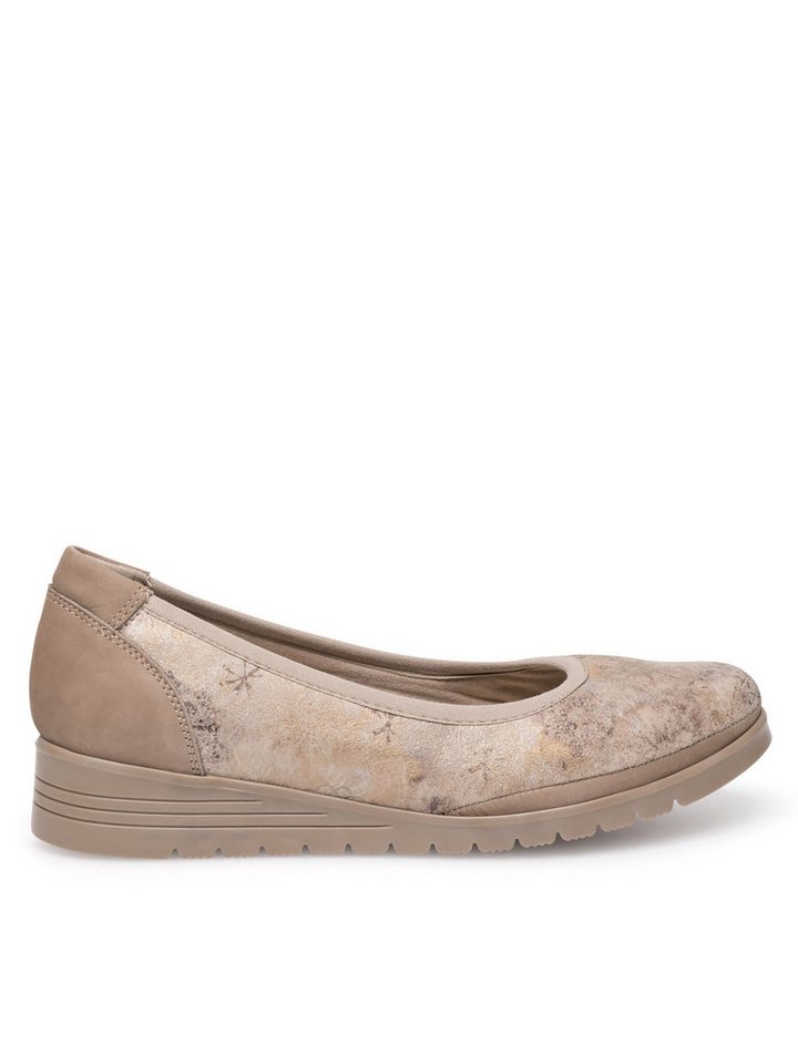 Go Soft Ballerinas EST-TOMI-02 Beige Ballerina von Go Soft