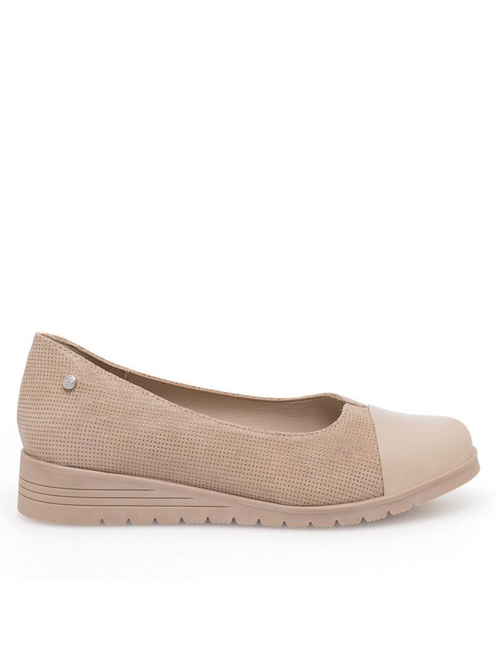 Go Soft Go Soft Ballerinas Damen EST-TOMI-01 Beige Ballerina von Go Soft