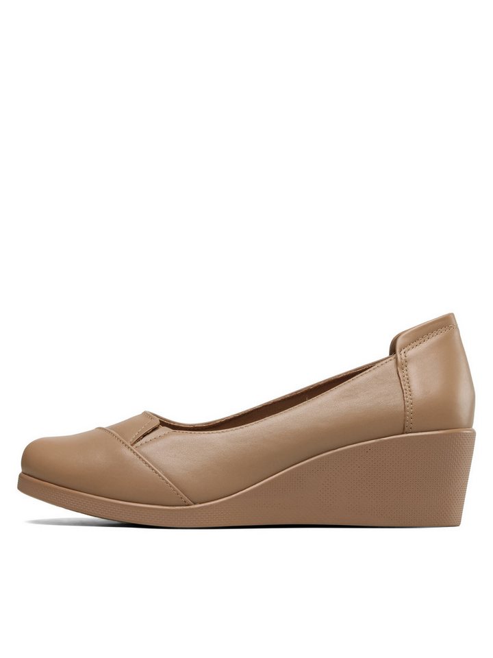 Go Soft Go Soft Halbschuhe Damen EST-295-13 Beige Schnürschuh von Go Soft