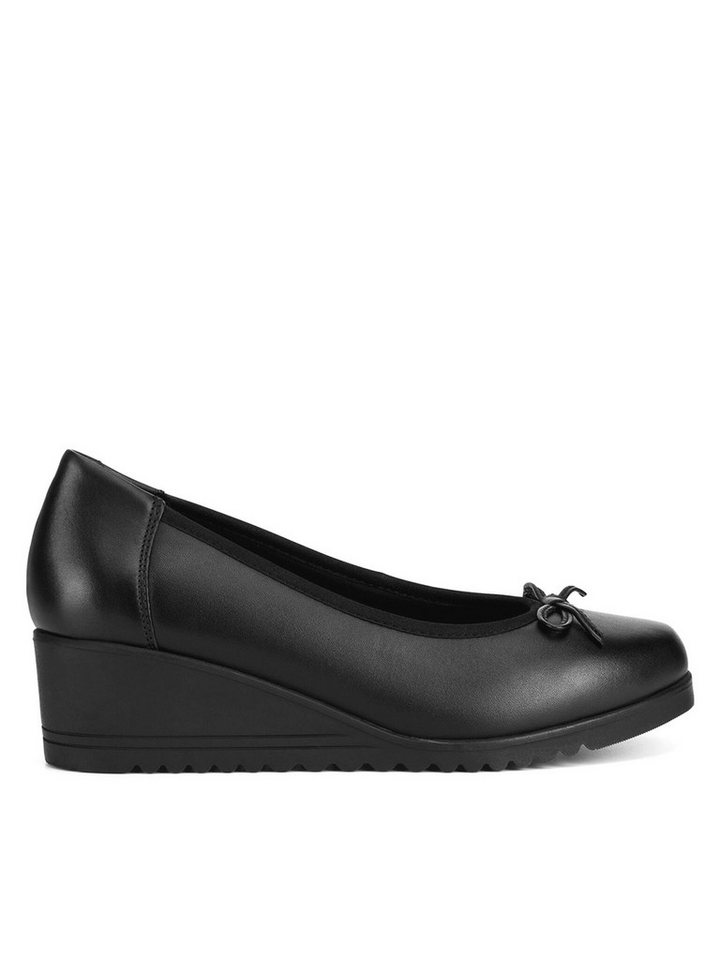 Go Soft Go Soft Halbschuhe Damen EST-MARGARET-01 Schwarz Schnürschuh von Go Soft