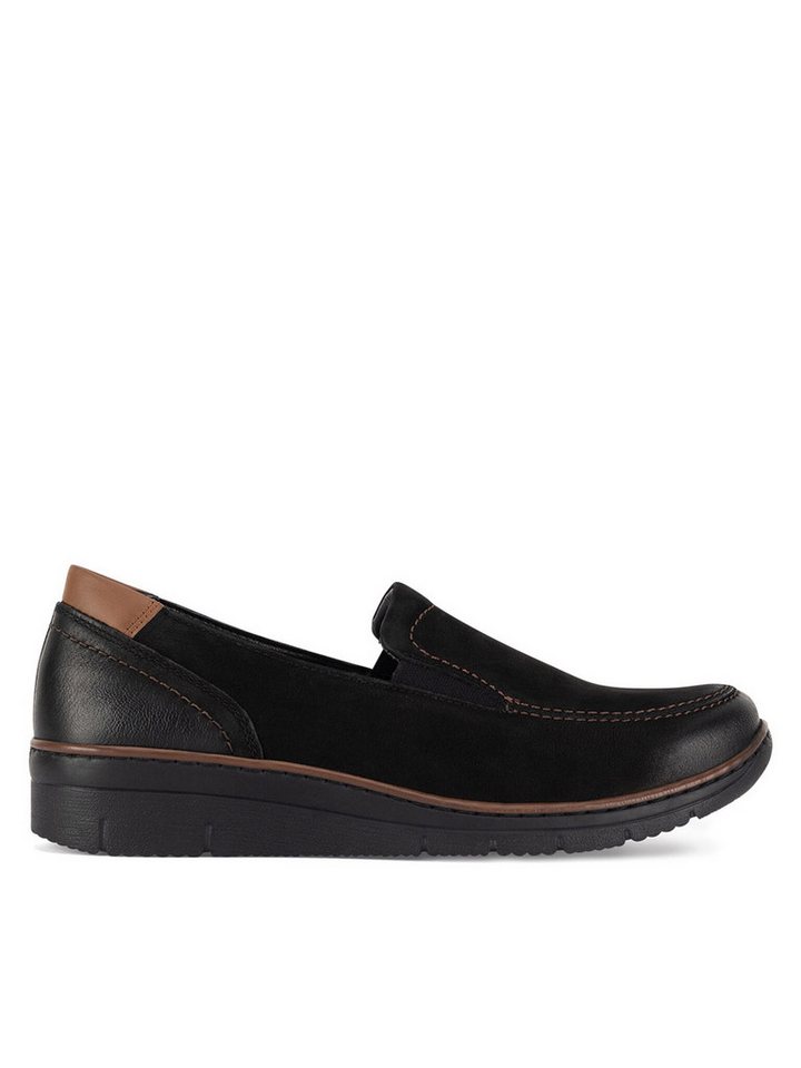 Go Soft Go Soft Halbschuhe Damen WI23-REBECA-16 Schwarz Schnürschuh von Go Soft