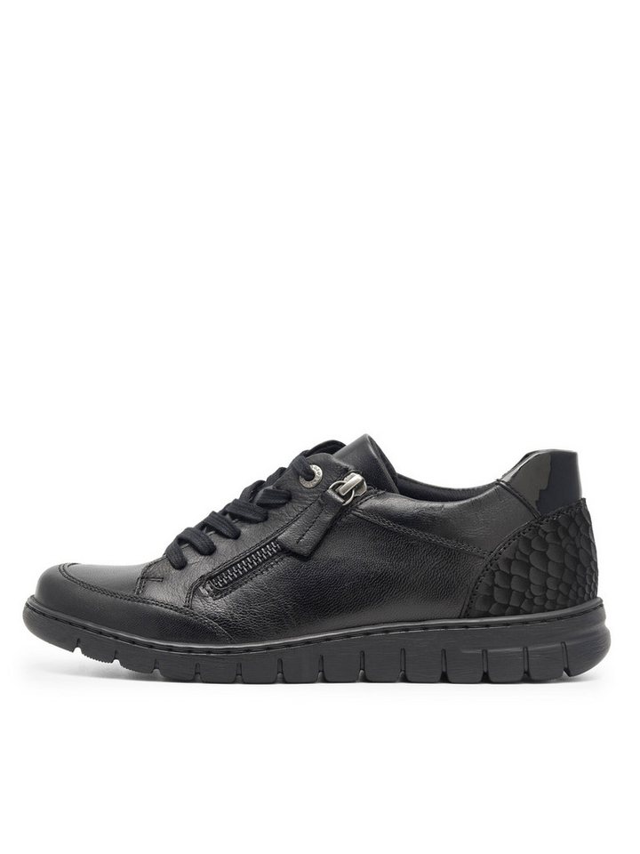 Go Soft Halbschuhe WI23-GHANA-04 Schwarz Schnürschuh von Go Soft