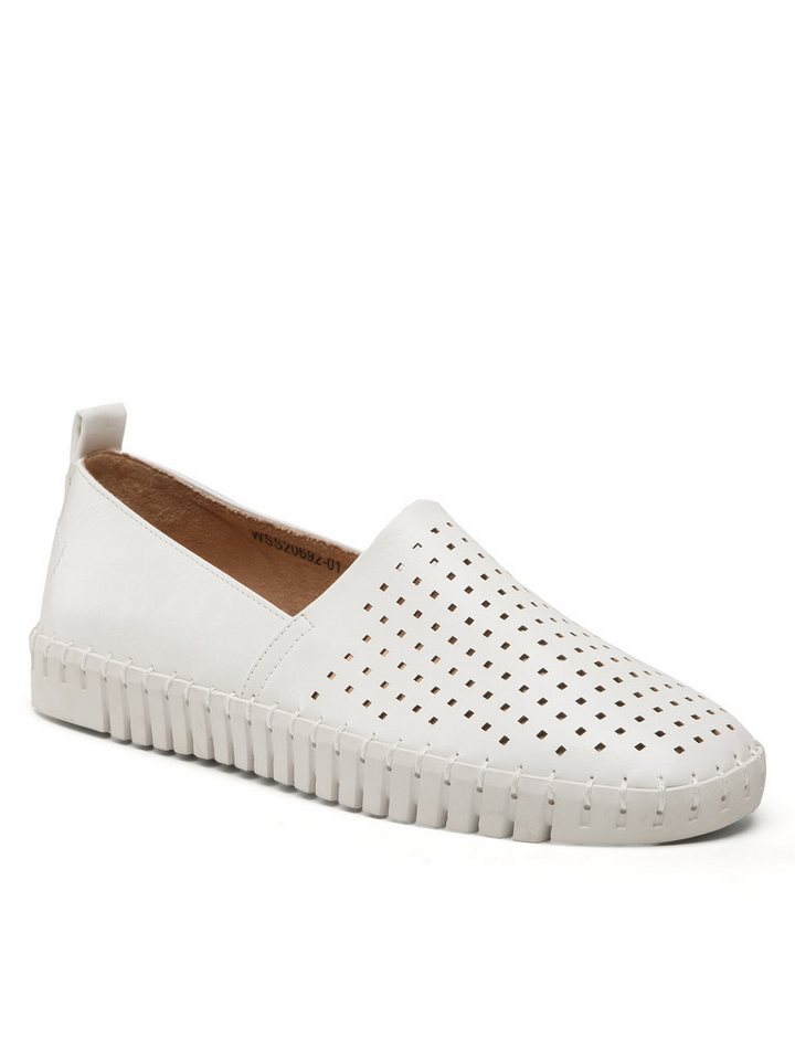Go Soft Halbschuhe WSS20692-01 WeiĂź Schnürschuh von Go Soft