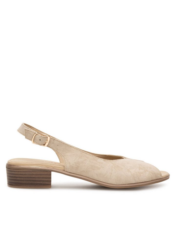 Go Soft Sandalen WI23-LUCY-04 Beige Sandale von Go Soft